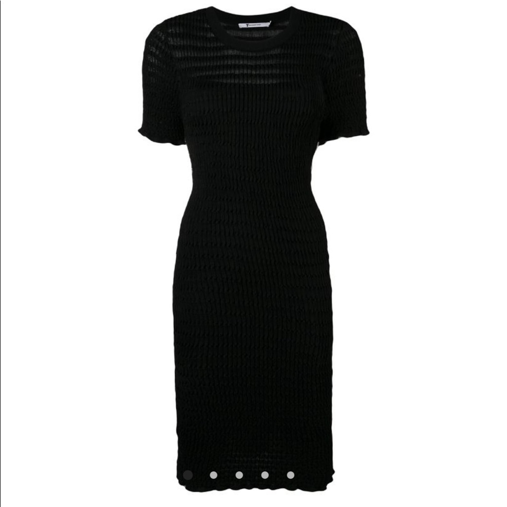 T by Alexander Wang fitted T-shirt dress